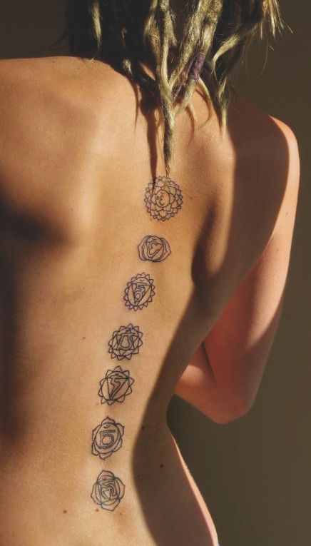Cute Spine Tattoos