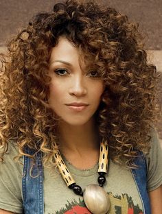 Lovely Natural Curly Hairstyles