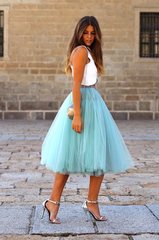 Street Style Tulle Skirts