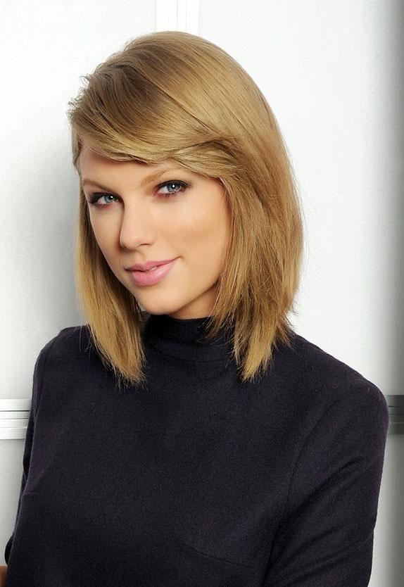 Taylor Swift Medium Hairstyles