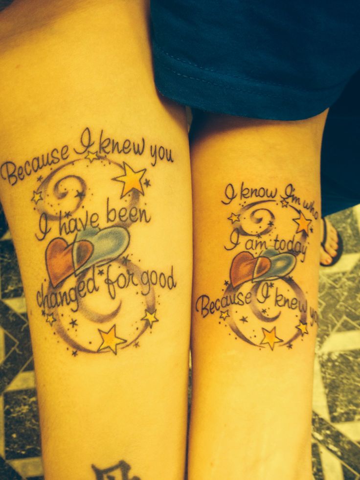 Creative Best Friend Tattoos for True Friends - Ohh My My