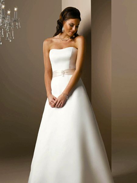 cheap-strapless-wedding-dress