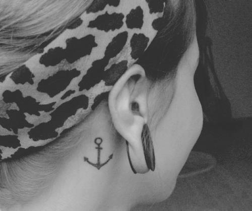 ear is the best place to have tattoo