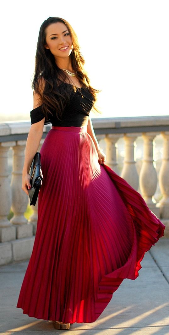 maxi-skirt-outfits-for-summer