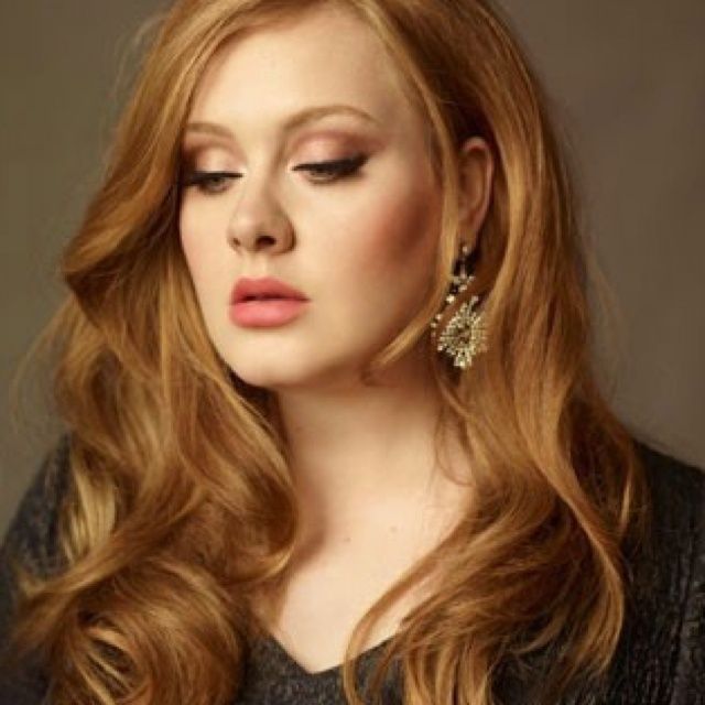 Adele Strawberry Blonde Hair