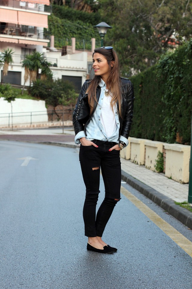 Chic-Black-and-White-Outfit-Idea