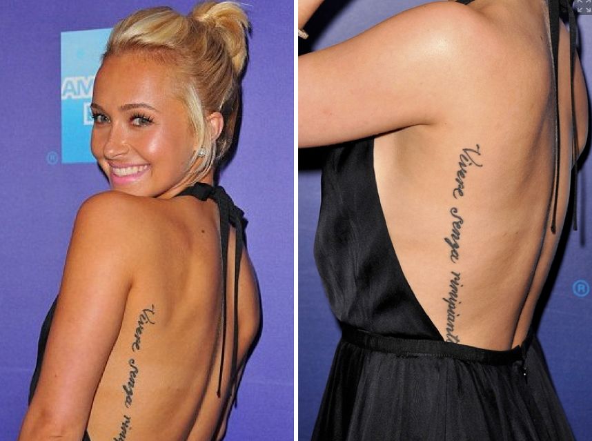 Classy Celebrity Women Tattoos