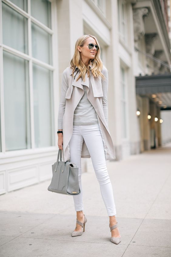 Dazzling Neutral Work Outfits