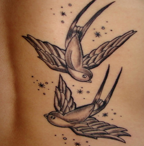 Dual-Sparrow-Tattoo
