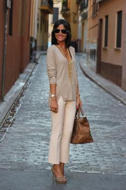 Gorgeous Neutral Work Outfits