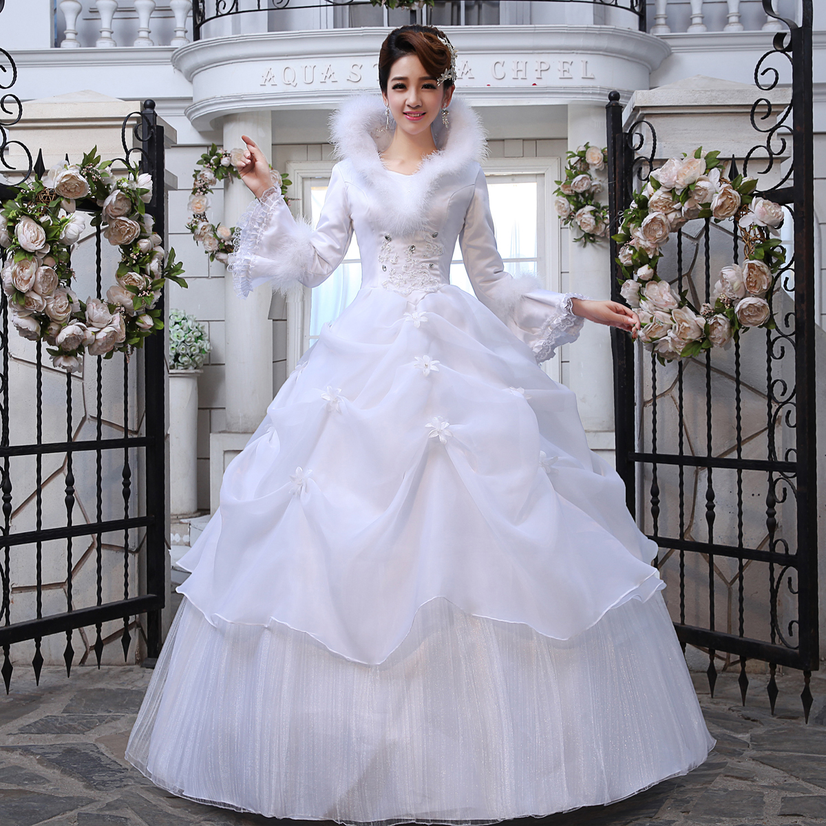 Elegant Winter Wedding Dresses for Brides Ohh My My