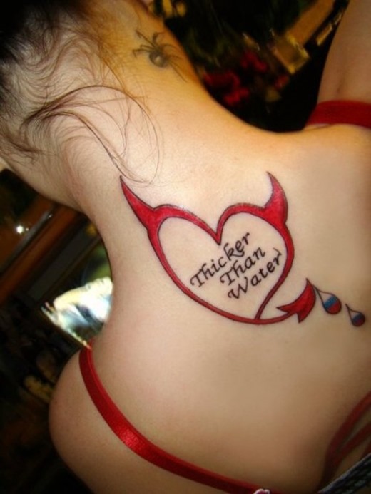 Heart-Tattoos-on-Upper-Back-for-Women