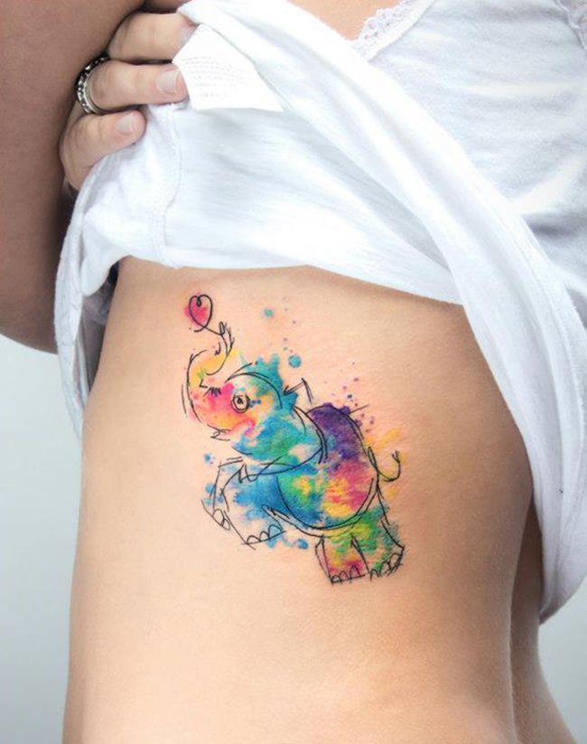 Lovely Colorful Tattoos