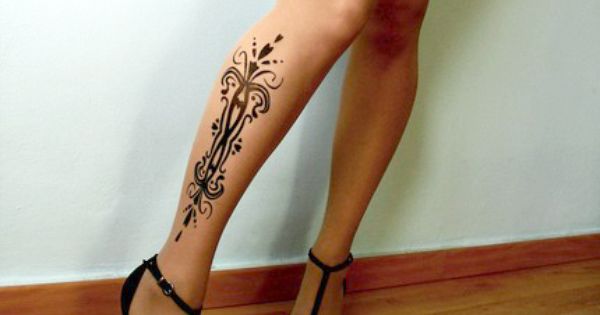 Stunning Calf Tattoo