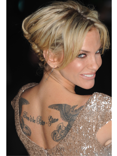 Superb Celebrity Women Tattoos