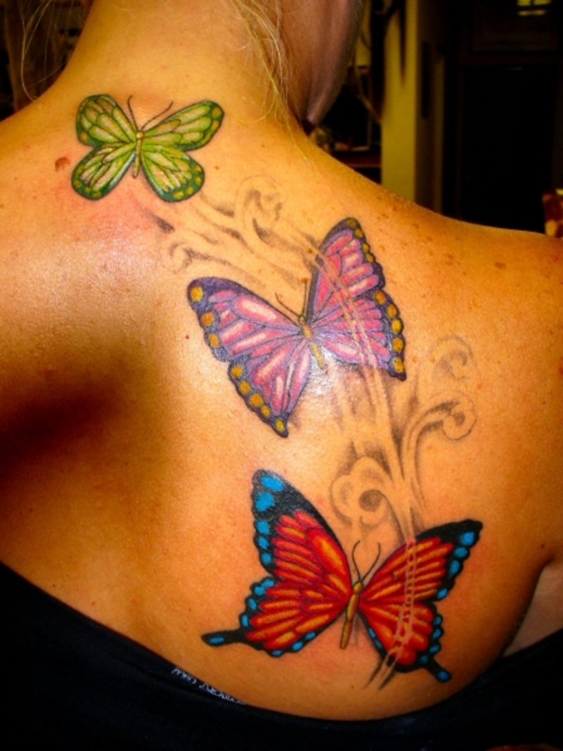 Hottest Upper Back Tattoos for Women - Ohh My My