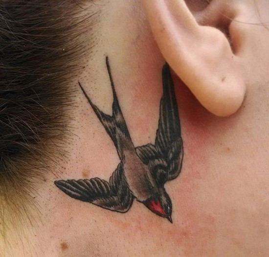 swallow-tattoo-behind-the-ear