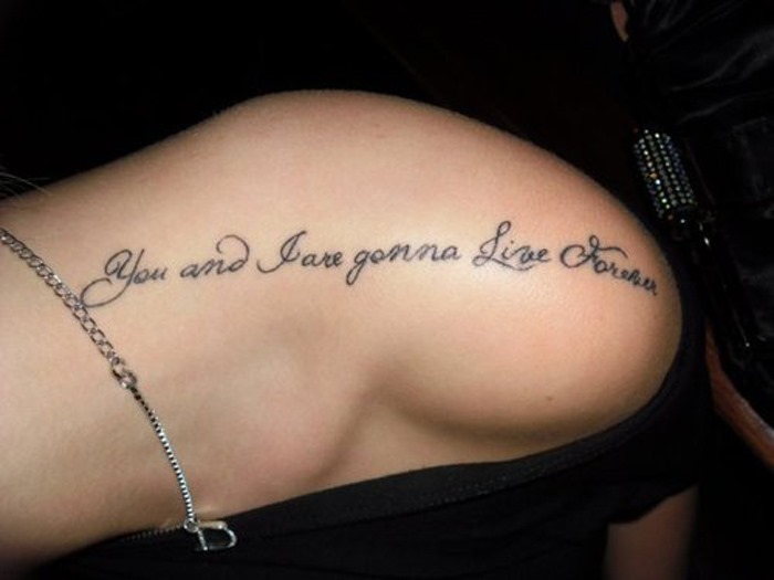Shoulder-Quotes-Tattoo-for-Women