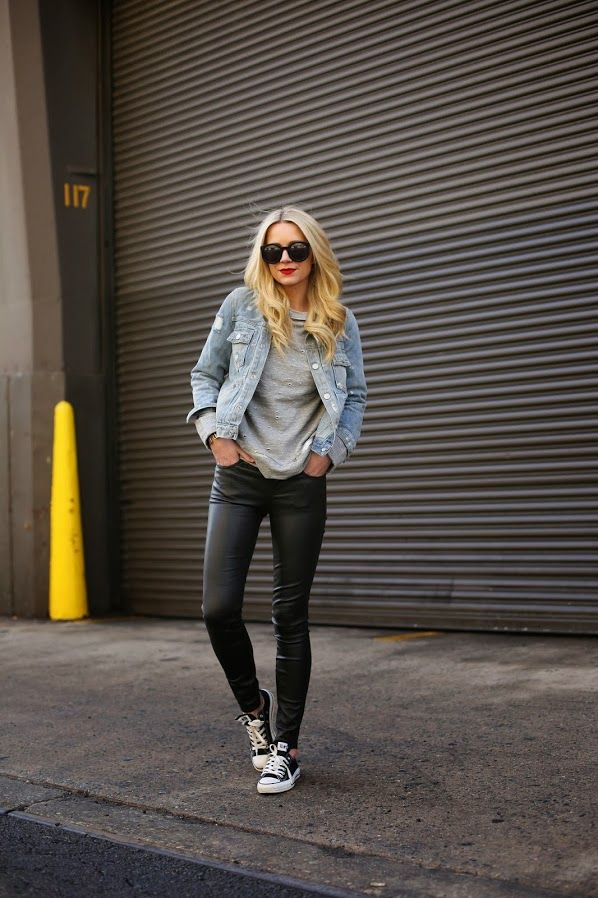 Street Style Leather Outfits