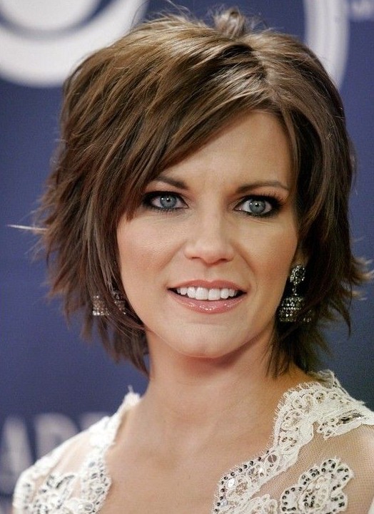 short-haircut-for-thick-for-women-over-40