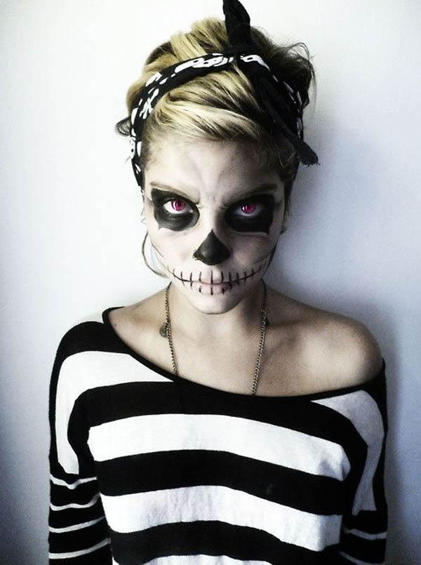 Awesome Girly Halloween Makeup