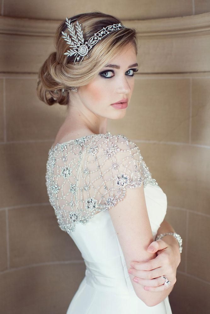 Gatsby Wedding Hairstyles For Bridesmaids