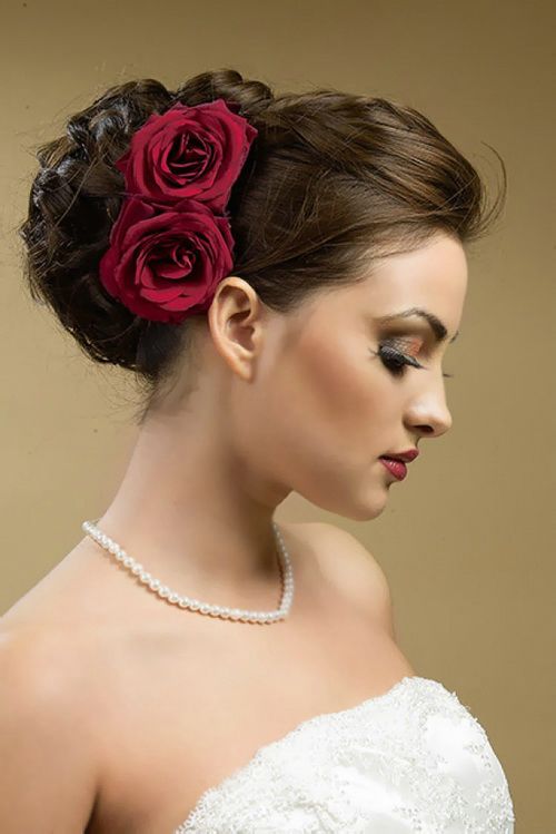 Medium Length Wedding Hairstyles For Bridesmaids