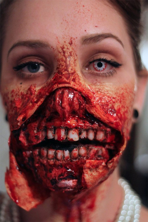 Mouth Halloween Makeup