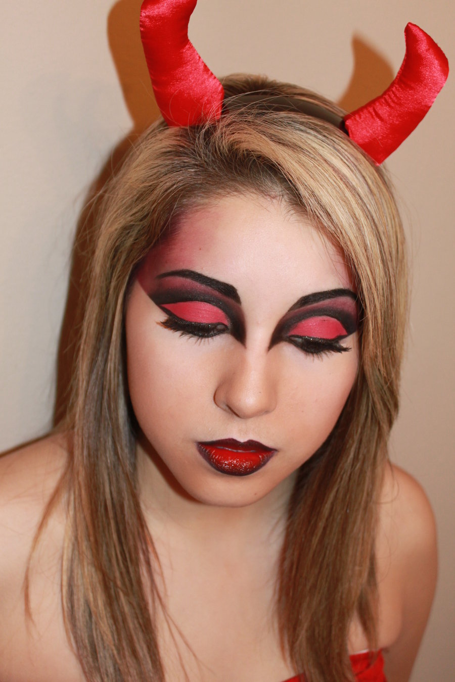 Naughty Girly Halloween Makeup