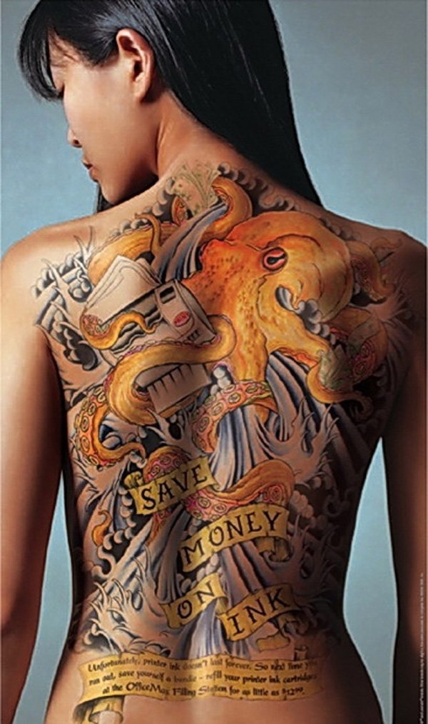 Superlative Back Tattoo Ideas For Men And Women - Ohh My My