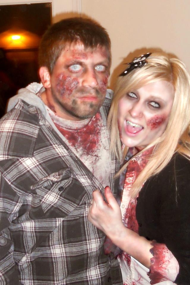Scary Halloween Makeup for Couples