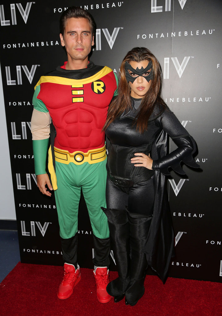 Scott-Disick-and-Kourtney-Kardashian-as-Robin-and-Batgirl