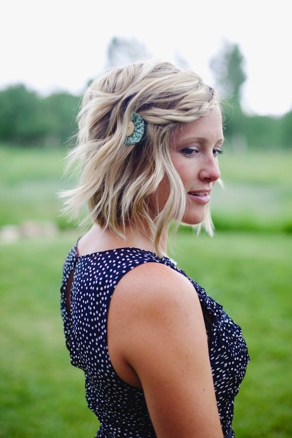 Short Wedding Hairstyles For Bridesmaids