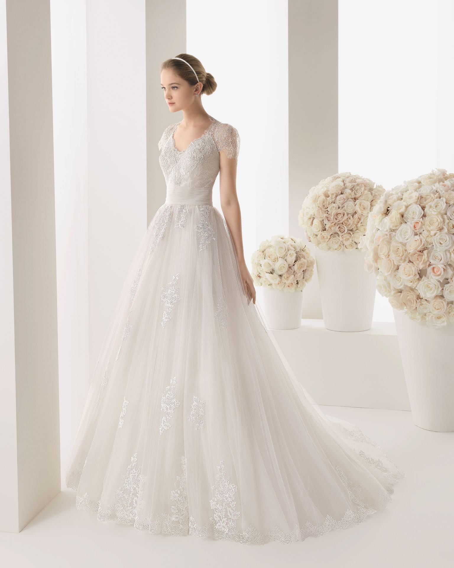 a-line-v-neck-organza-ivory-wedding-dress-