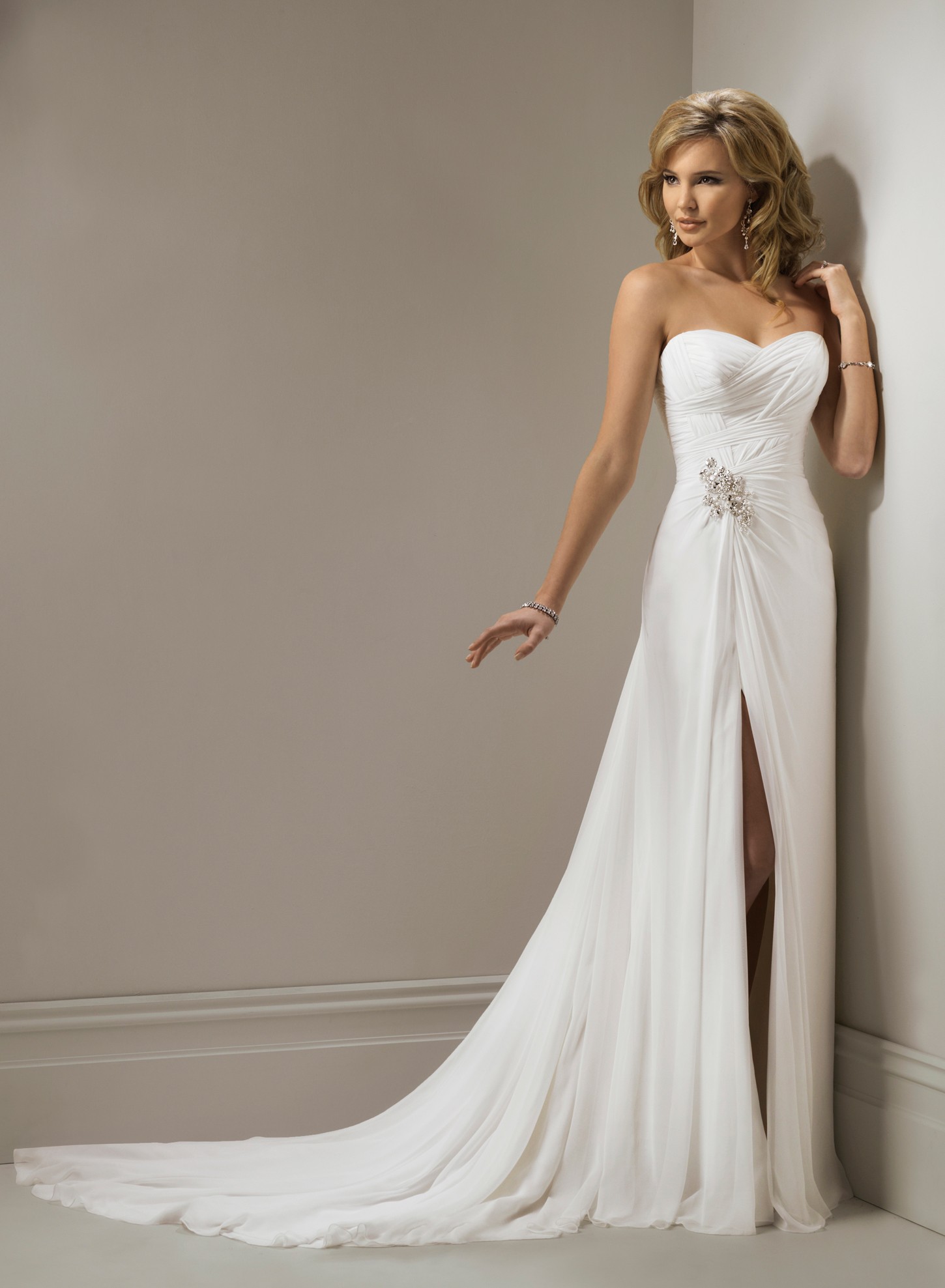 a-line-wedding-dress-regarding-2015-chiffon-sweetheart-a-line-wedding-dress
