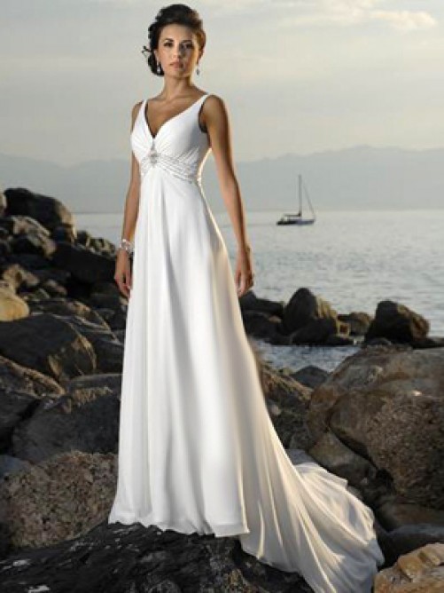 empire_v-neck_chapel_train_chiffon_beach_wedding_dresses