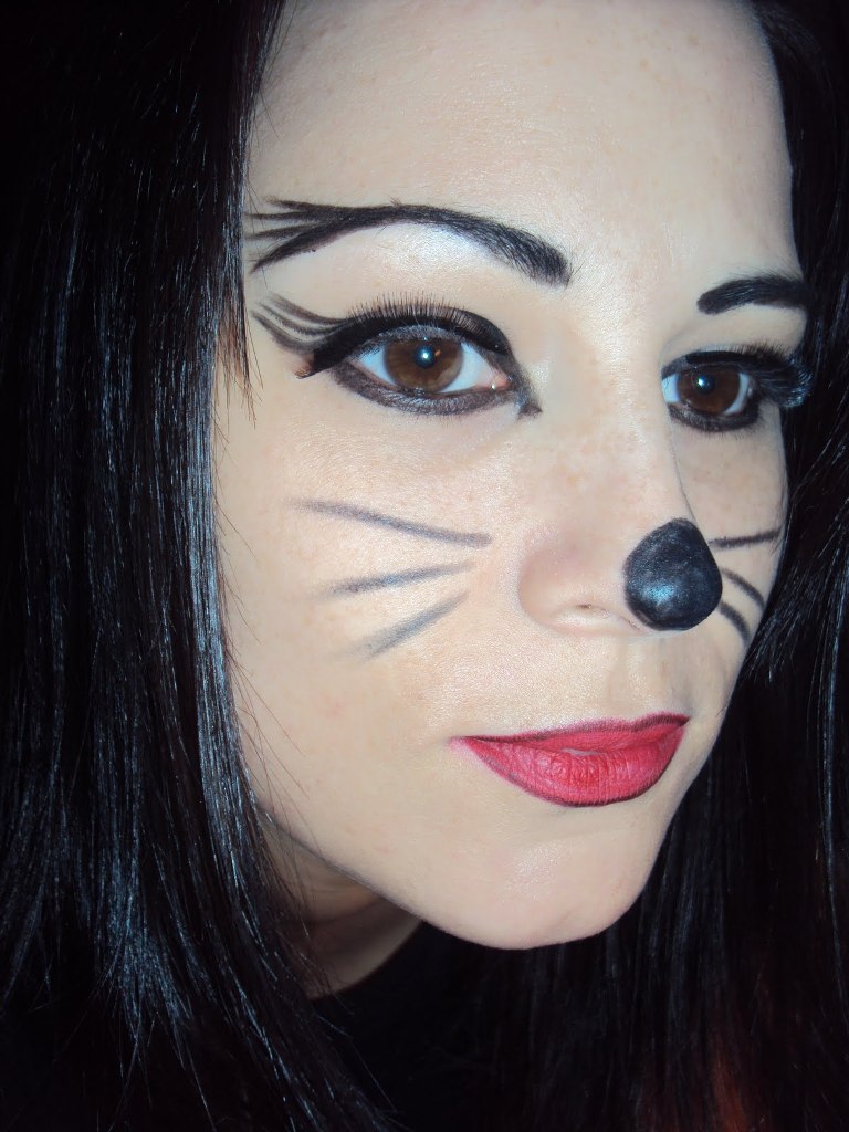 Cat Halloween Makeup for Girls