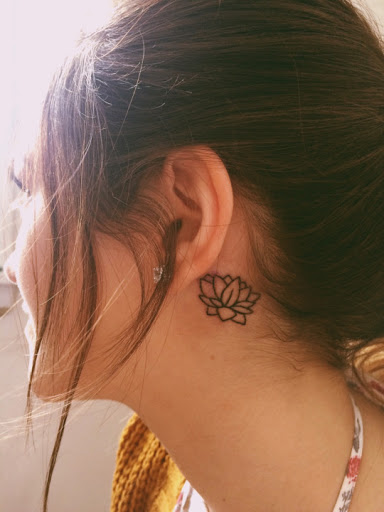 Chic Ear Tattoos