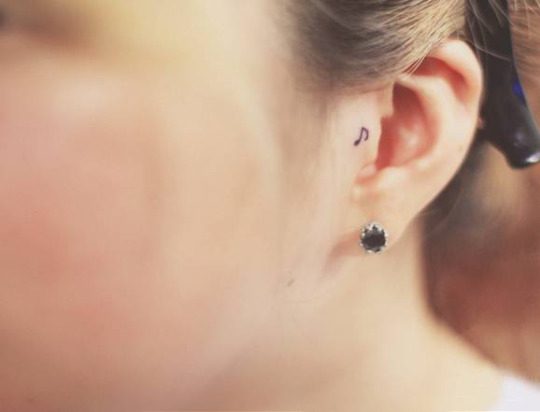 Cool Ear Tattoos