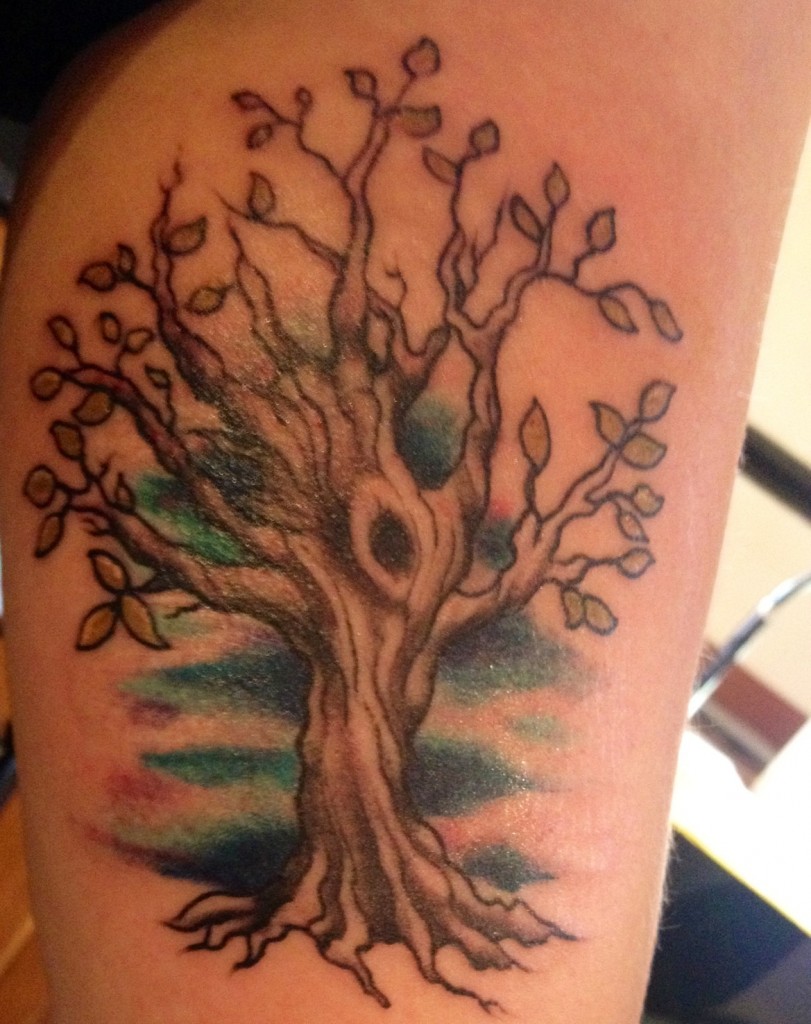 Simple-Tree-Tattoo-Design