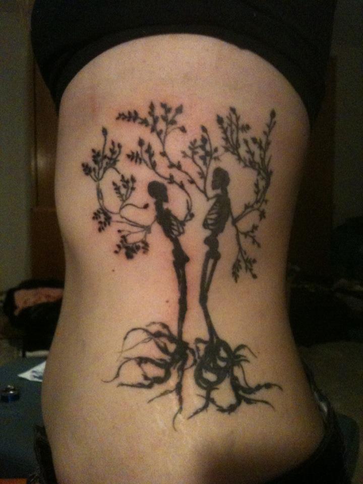 Skeleton-Tree-Tattoo