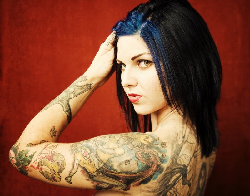 Sleeve-tattoo-design-for-feminine-women