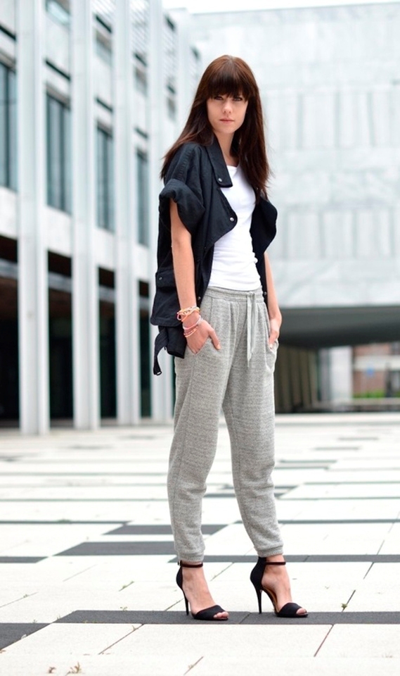 Sweat Pants Outfits For Women