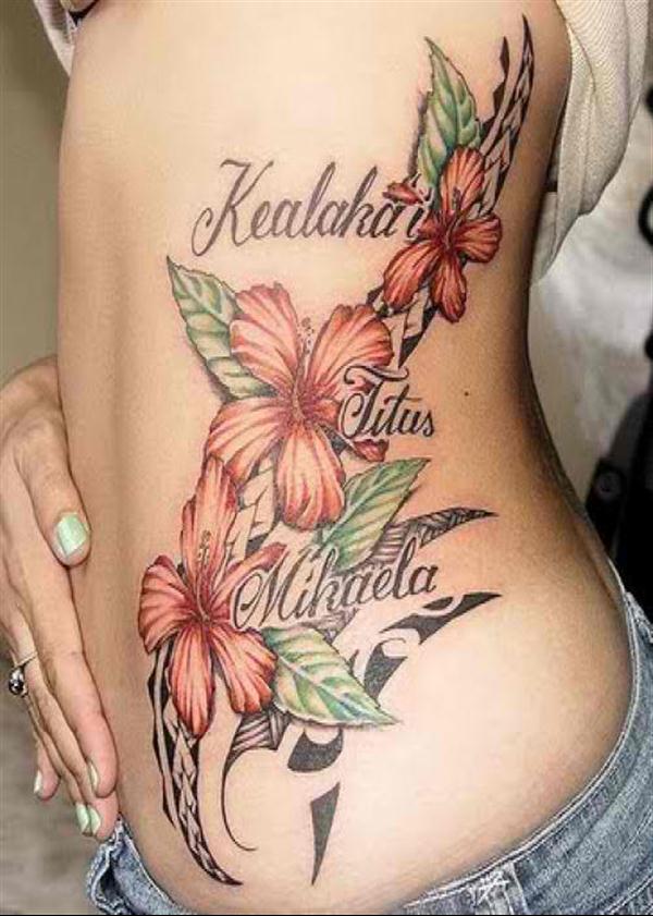 tattoo-ideas-for-women-tribal-flower