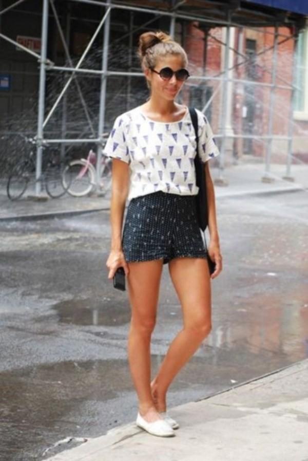 Cool shorts with print for this summer