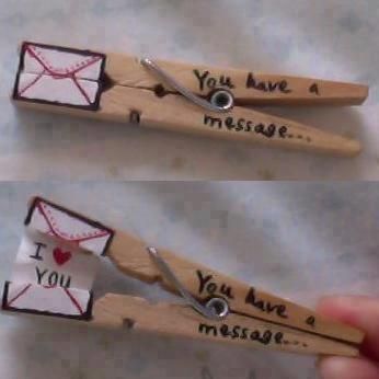 clothespin-message