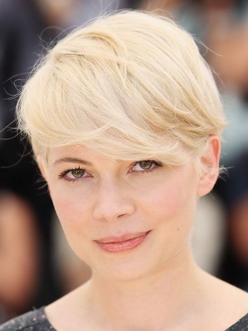 michelle-williams-short-hairstyles-for-round-faces