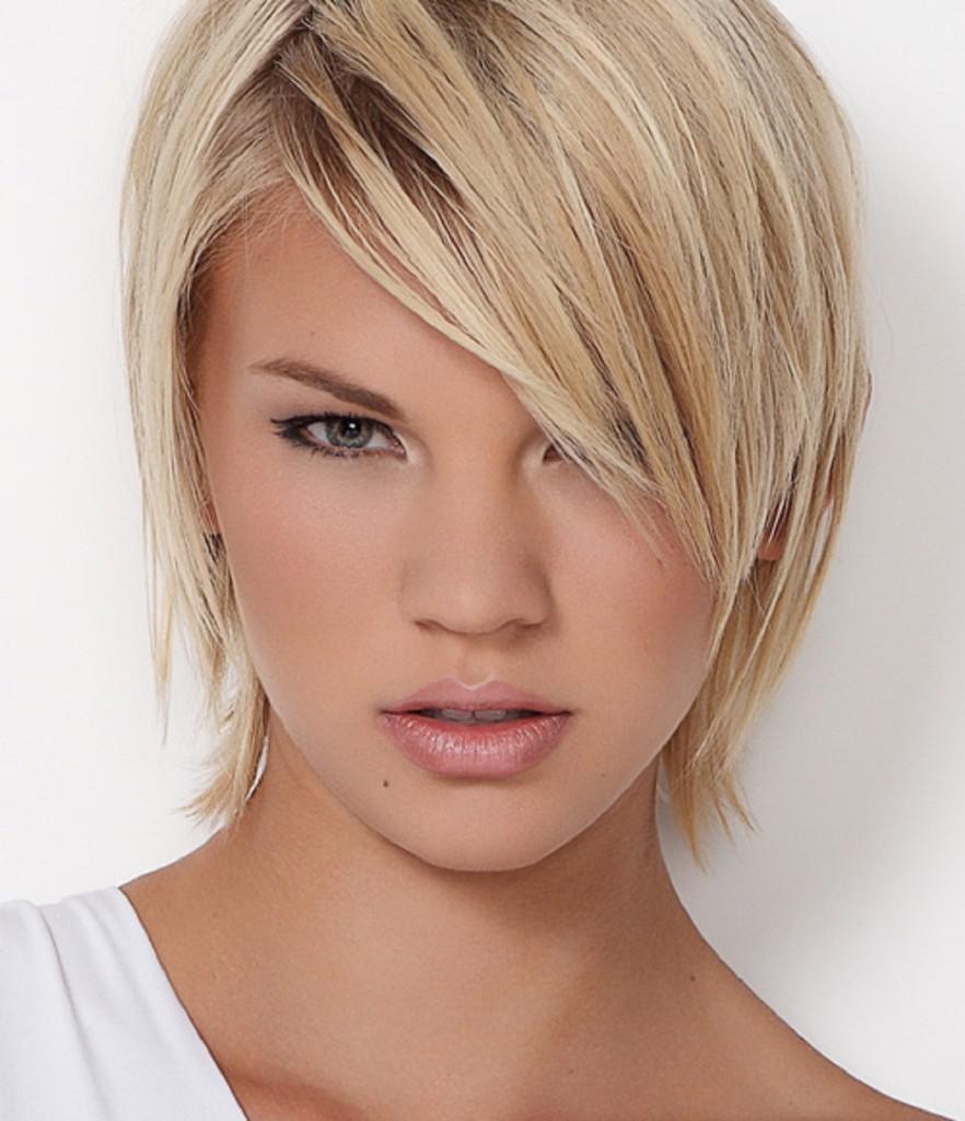 short-hairstyles-for-round-faces-and-thick-hair