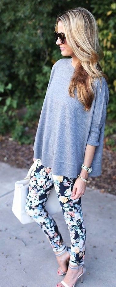 floral-pants-grey-oversized-sweater