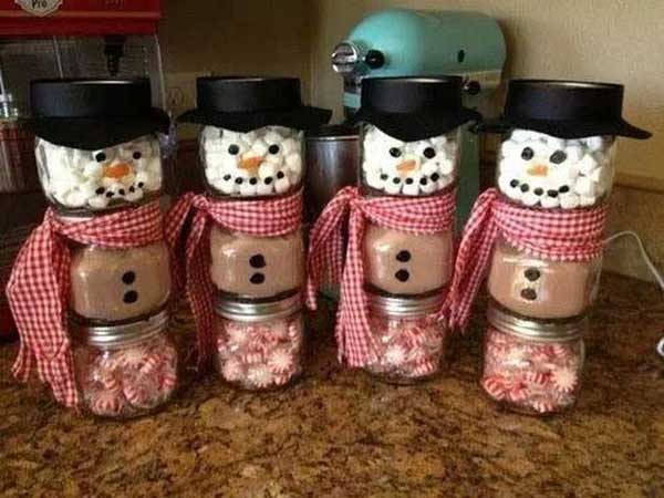 hot-cocoa-snowman-jars